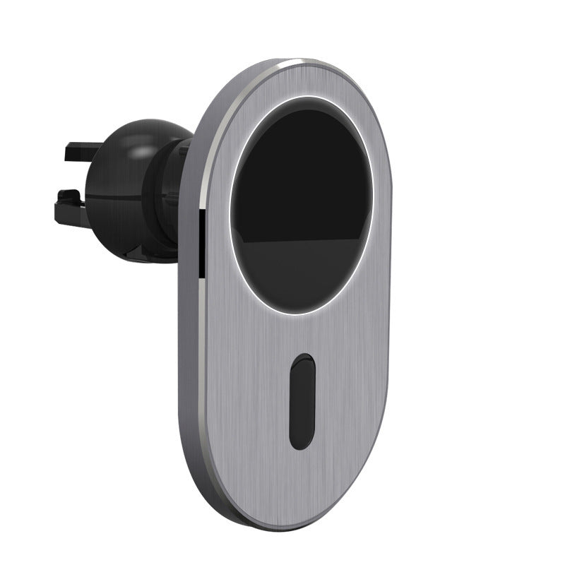 Magnetic Wireless Car Charger – Fast Charging Mount Compatible with iPhone (UAE)