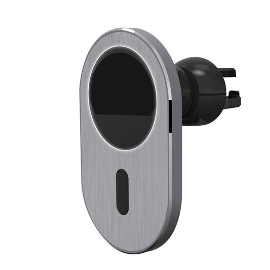Magnetic Wireless Car Charger – Fast Charging Mount Compatible with iPhone (UAE)